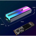 Dissipador RGB Nvme 