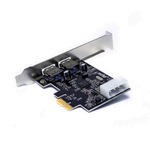 Placa de Usb 3.0 Pci-e 2P + LP 