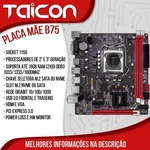 Placa mae 1155 B75 2ª 3ª Ger HDMI/VGA 