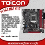 Placa Mae 1151 H110 DDR3 6ª 7ª 