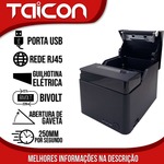 Impressora 80mm Usb Lan Rj45 Fonte Externa 