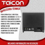 Impressora 80mm Usb Lan Fonte Interna 