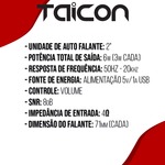 30 Caixa de Som 6w 