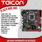 Placa mae 1150 B85 1HDMI/VGA Pcie 3.0 16x 4 Ger 