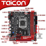 Placa mãe 1151 H110 1151 DDR4 