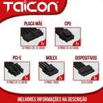 Fonte 450w Automatica Com Cabo 