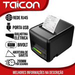 Impressora 80mm Usb Lan LED 