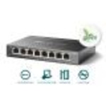 Switch Metalico com gerenciamento 8 portas Gigabit Tp-link TL-SG108E Recondicionado 